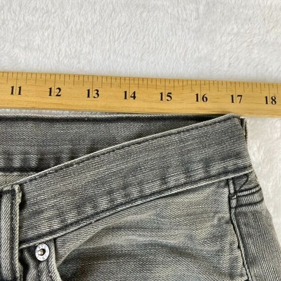 Levi's 501 Jeans Men's 36x 30 Sz Grey Button Fly Grey Straight Leg Classic - Picture 8 of 14
